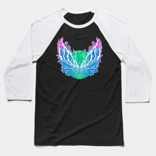 Kaiju Fantasy Moth Baseball T-Shirt